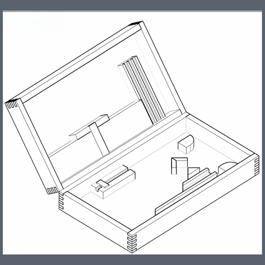 Woodworking 101 - Part 2: Joinery Class - Build Your Own Hinged Tool Box