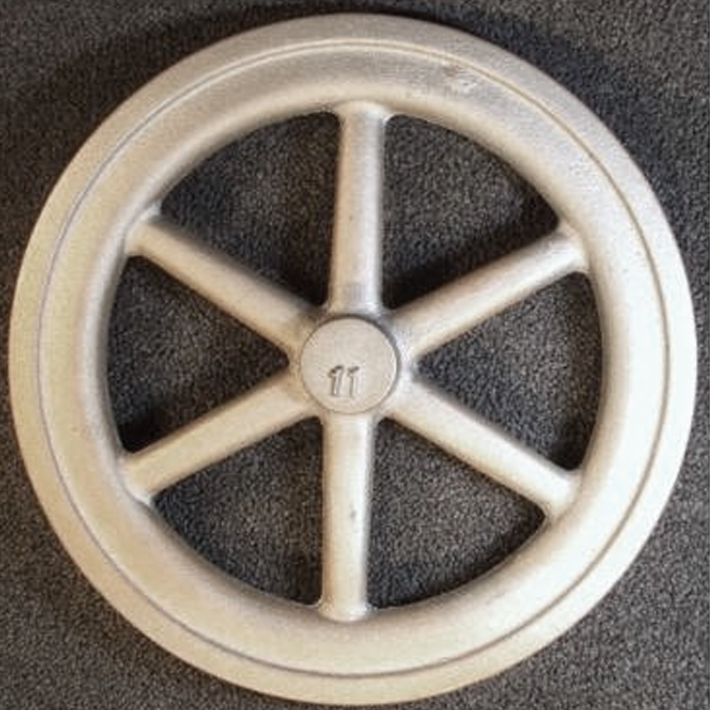 11" Flywheel 6-Spoke Straight