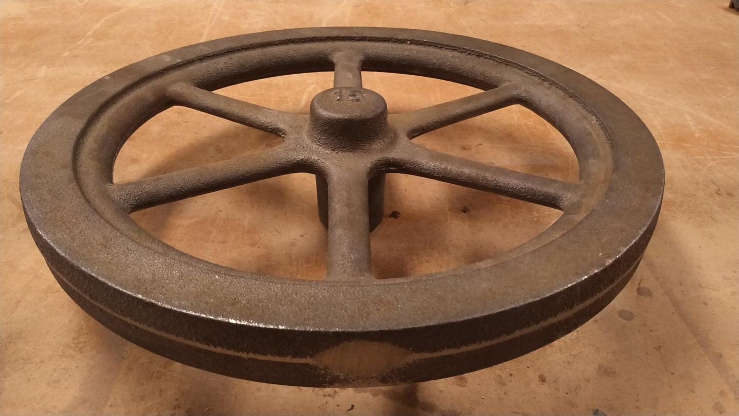 15" Flywheel 6-Spoke Straight (Special Order Item)