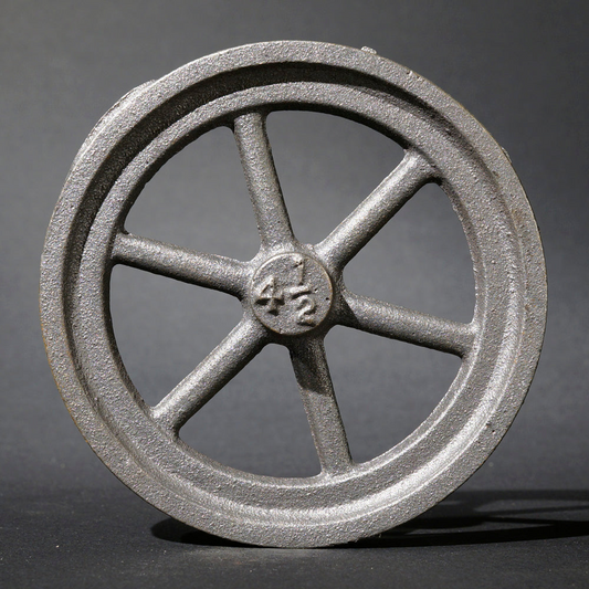 4½" Flywheel 6-Spoke Straight