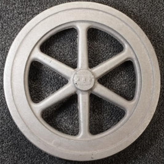 8" Flywheel 6-Spoke Straight