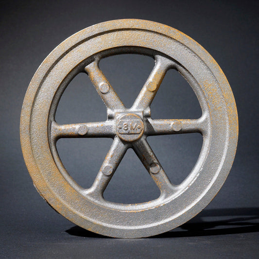 8" Flywheel 6-Spoke Straight (Mogul)